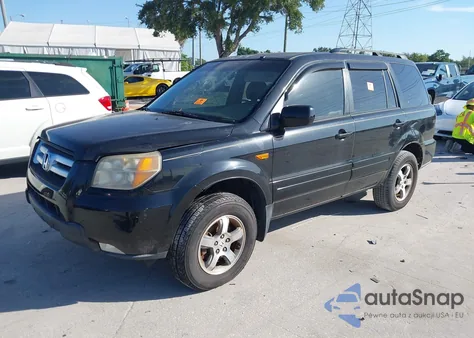 2007 Honda Pilot Exl from USA, damaged, VIN 5FNYF28737B024688